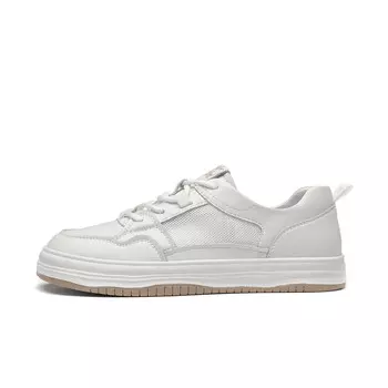 Кеды, скейтборд обувь женская низкая Hla, цвет Milk White