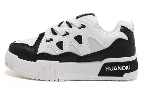 Кеды, скейтборд обувь женская низкая Huanqiu, цвет White/Khaki