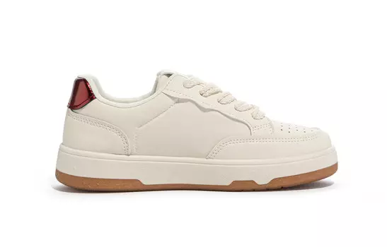 Кеды, скейтборд обувь женская низкая Humanism 1986, цвет White Silver