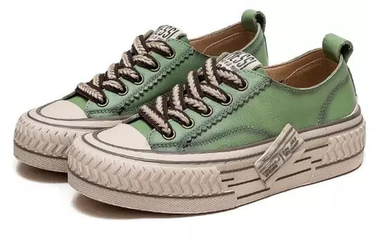 Кеды, скейтборд обувь женская низкая Jay, красный