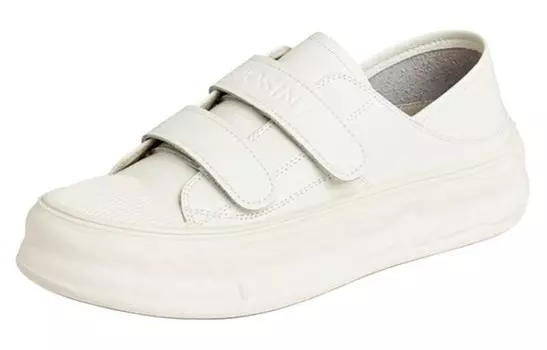 Кеды, скейтборд обувь женская низкая Josiny, бежевый/фиолетовый