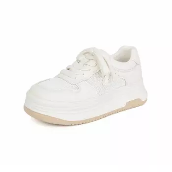 Кеды, скейтборд обувь женская низкая Josiny, кремовый