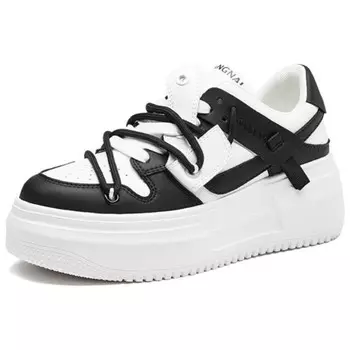 Кеды, скейтборд обувь женская низкая Kangnai, белый