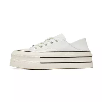 Кеды, скейтборд обувь женская низкая Kejianni, белый