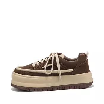 Кеды, скейтборд обувь женская низкая коричневый Bellalily