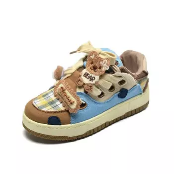 Кеды, скейтборд обувь женская низкая коричневый Obwa