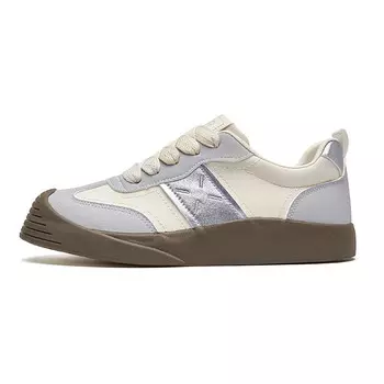 Кеды, скейтборд обувь женская низкая La Chapelle, цвет Purple Gray