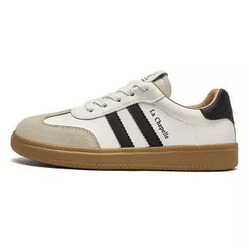 Кеды, скейтборд обувь женская низкая La Chapelle, серебряный