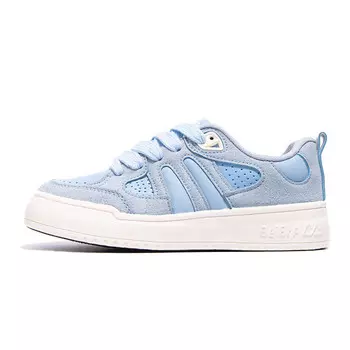 Кеды, скейтборд обувь женская низкая La Chapelle, синий