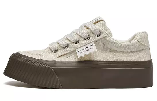 Кеды, скейтборд обувь женская низкая La Chapelle, черный