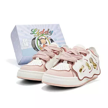 Кеды, скейтборд обувь женская низкая Liddy, черный