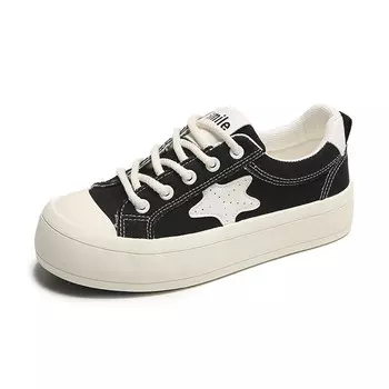 Кеды, скейтборд обувь женская низкая Lin'S Travels, белый