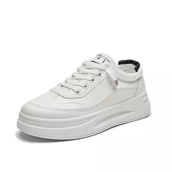 Кеды, скейтборд обувь женская низкая Little Red Man, черный