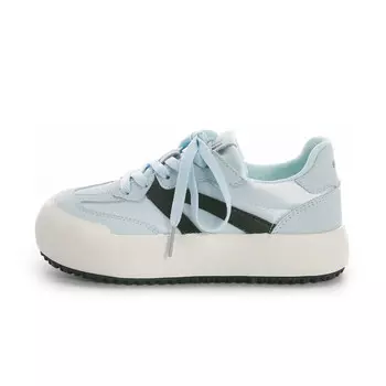 Кеды, скейтборд обувь женская низкая Lovely You, светло-голубой