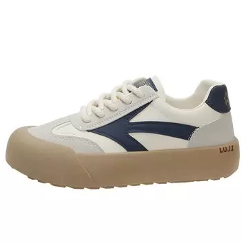 Кеды, скейтборд обувь женская низкая Luji, коричневый