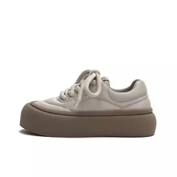 Кеды, скейтборд обувь женская низкая Masoomake, цвет Lotus