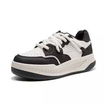 Кеды, скейтборд обувь женская низкая Medd, черный