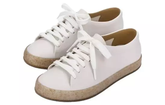 Кеды, скейтборд обувь женская низкая Melissa, белый