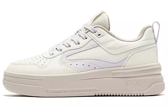 Кеды, скейтборд обувь женская низкая микро кристалл белый светло-фиолетовый порошок Erke