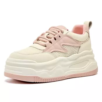 Кеды, скейтборд обувь женская низкая Nrdrofficial, розовый