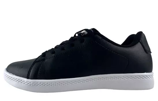 Кеды, скейтборд обувь женская низкая Obsidian черный / 361 Degrees белый 361°