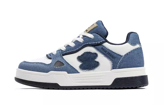 Кеды, скейтборд обувь женская низкая Paul Frank, цвет White Gray