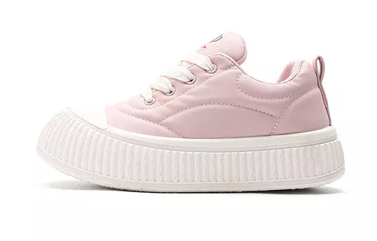 Кеды, скейтборд обувь женская низкая Paul Frank, розовый