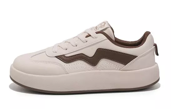 Кеды, скейтборд обувь женская низкая Paul Frank, бежевый