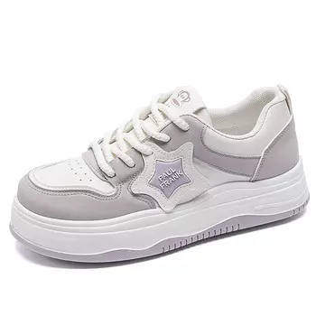 Кеды, скейтборд обувь женская низкая Paul Frank, цвет White/Khaki