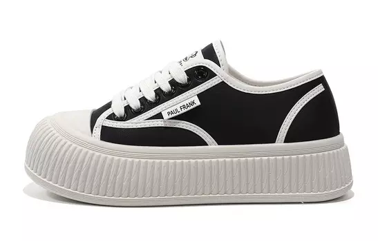 Кеды, скейтборд обувь женская низкая Paul Frank, черный