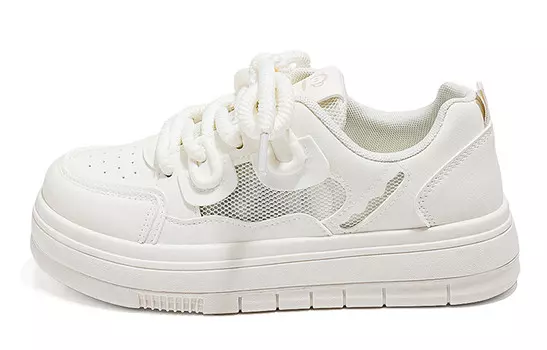 Кеды, скейтборд обувь женская низкая Paul Frank, белый