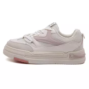 Кеды, скейтборд обувь женская низкая Paul Frank, бежевый/коричневый