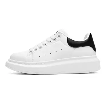 Кеды, скейтборд обувь женская низкая Rich Birds, черный/белый