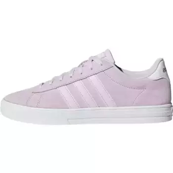 Кеды, скейтборд обувь женская низкая розовый/белый Adidas