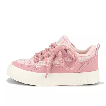 Кеды, скейтборд обувь женская низкая розовый Yobn, розовый