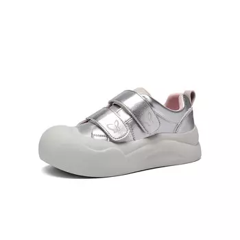 Кеды, скейтборд обувь женская низкая серебряный Eblan, серебряный
