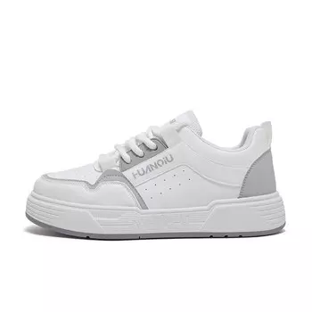 Кеды, скейтборд обувь женская низкая серый Huanqiu