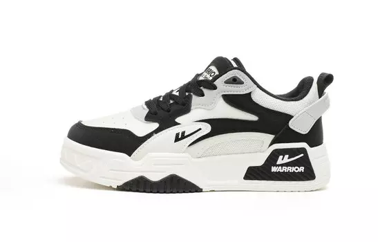 Кеды, скейтборд обувь женская низкая серый Warrior