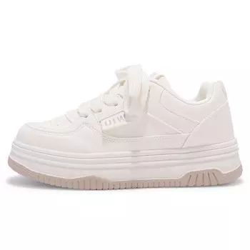 Кеды, скейтборд обувь женская низкая Snxr, бежевый