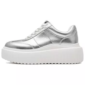 Кеды, скейтборд обувь женская низкая Staccato, бежевый