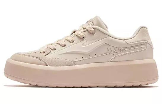 Кеды, скейтборд обувь женская низкая светло-коричневый Erke