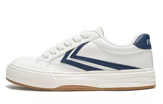 Кеды, скейтборд обувь женская низкая темно-синий Feiyue