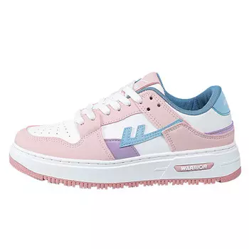 Кеды, скейтборд обувь женская низкая Warrior, белый