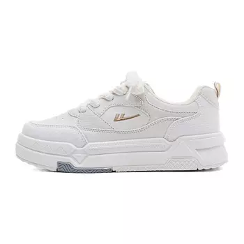 Кеды, скейтборд обувь женская низкая Warrior, бежевый/синий