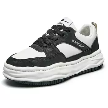 Кеды, скейтборд обувь женская низкая Warrior, цвет White Gray