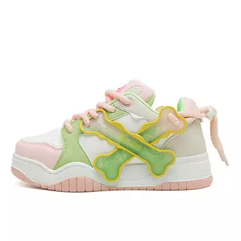 Кеды, скейтборд обувь женская низкая Warrior, синий/белый