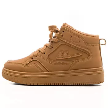 Кеды, скейтборд обувь женская низкая верблюжья Warrior, коричневый