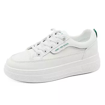 Кеды, скейтборд обувь женская низкая Westlink, цвет White/Gray