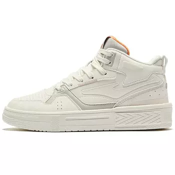 Кеды, скейтборд обувь женская средняя микрокристаллическая белый серый Erke