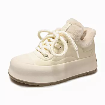 Кеды, скейтборд обувь женская средняя высота Abcylm, цвет Apricot